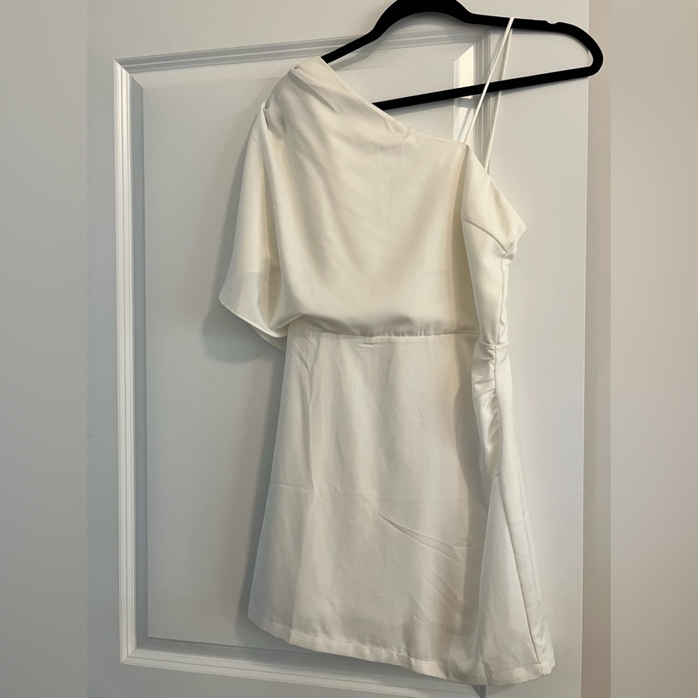 New Pants Store one shoulder dress